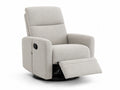 Fauteuil inclinable en tissu polyester Beige