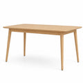 Table à manger rectangulaire en chêne 150x90x75 cm