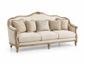 Canapé 3 Places Lin Bois Beige